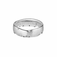 Безразмерное кольцо MOST Венец Лесного Короля, фианит прозрачный (фото 1)