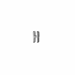 Кулон подвеска САХАРОК буква H (фото 1)