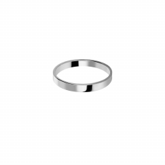 Серебряное кольцо САХАРОК "BASE", 3 мм (фото 2)