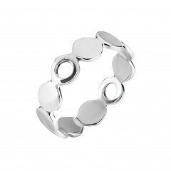 Серебряное кольцо ATJEWELER Точка точки 16,5 (фото 1)